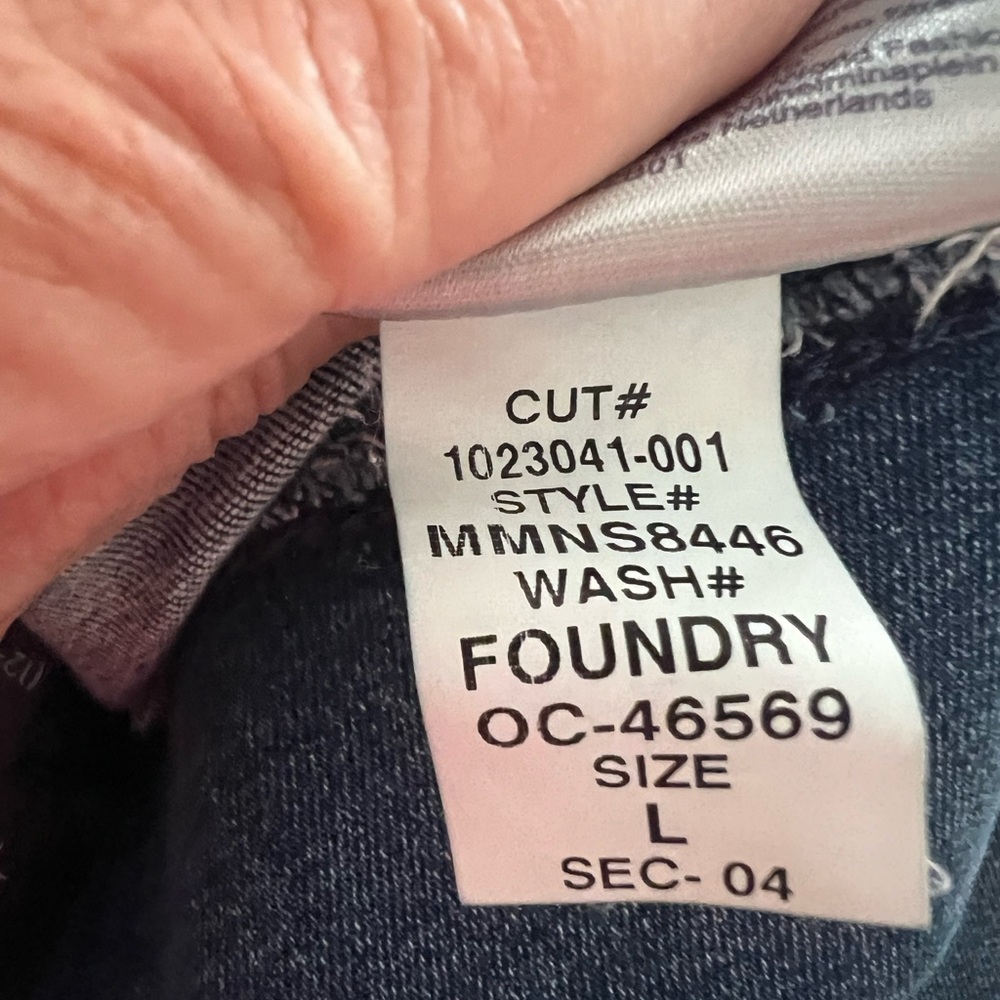 NYDJ | flared leg pull on denim jeans in Foundry blue color - Picture 5 of 5